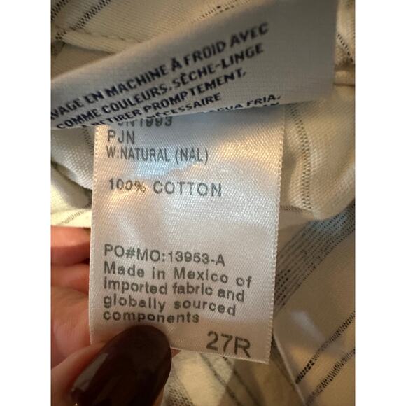 AG Adriano Goldschmied Women's Hadley High Rise Pleated Culotte – Size 27R – NWT - Picture 7 of 9